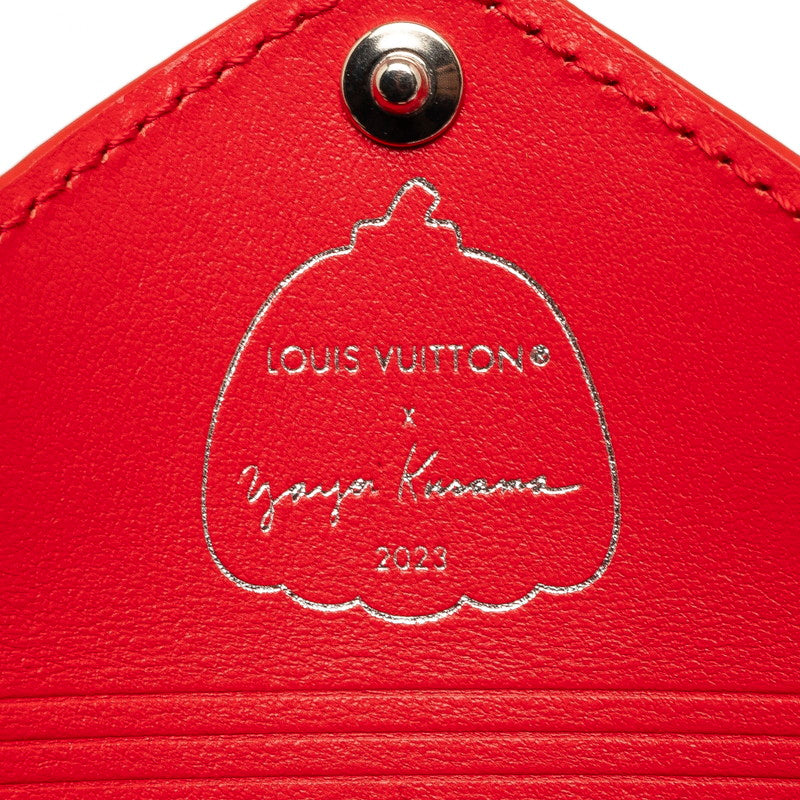 LOUIS VUITTON Louis Vuitton × YK M81959 Porch Leather Red White