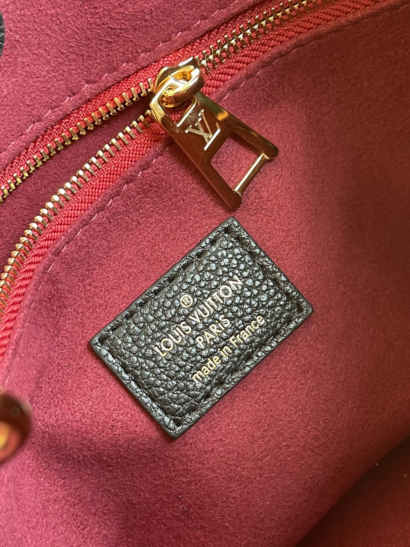 LV OnTheGo PM Tote Bag Monogram Empreinte Rosy For Women, WomenÃ¢â‚¬â„¢s Handbags, Shoulder And Crossbody Bags 9.8in/25cm LV M45660