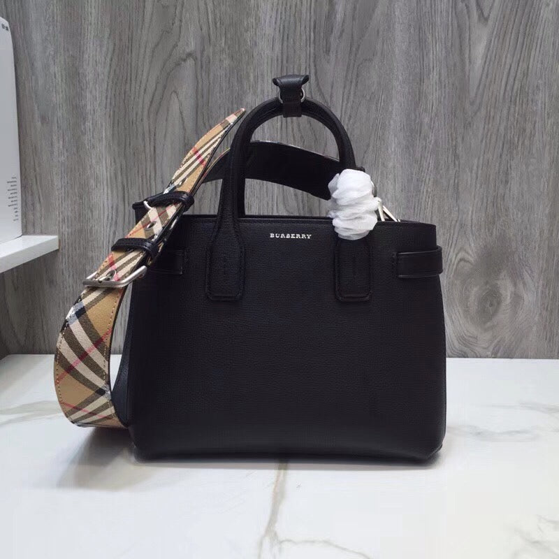 GLAMI The Small Banner Bag Black For Women, Bags 10.6in/26cm