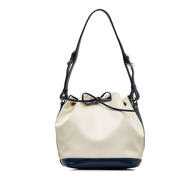 Louis Vuitton M40881 Ivory Navi Leather  Louis Vuitton