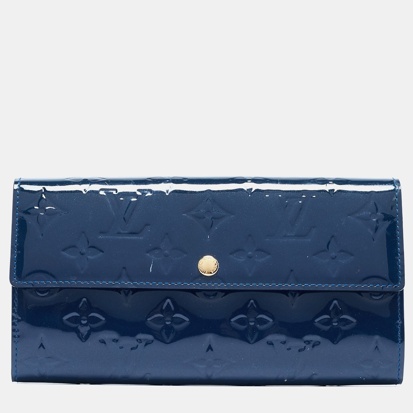 Louis Vuitton Grand Monogram Vernis Sarah Wallet