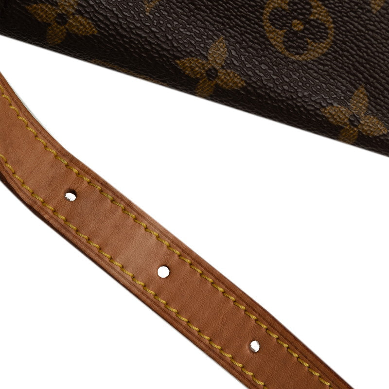 Louis Vuitton Monogram M51257 Shoulder Bag PVC/Leather Brown