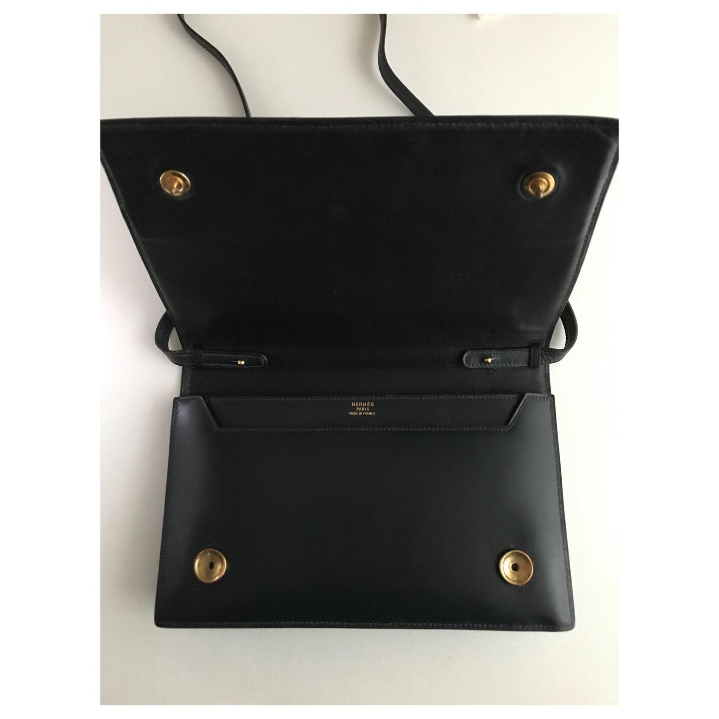 HERMÈS Lydie Annie Leather Satchel