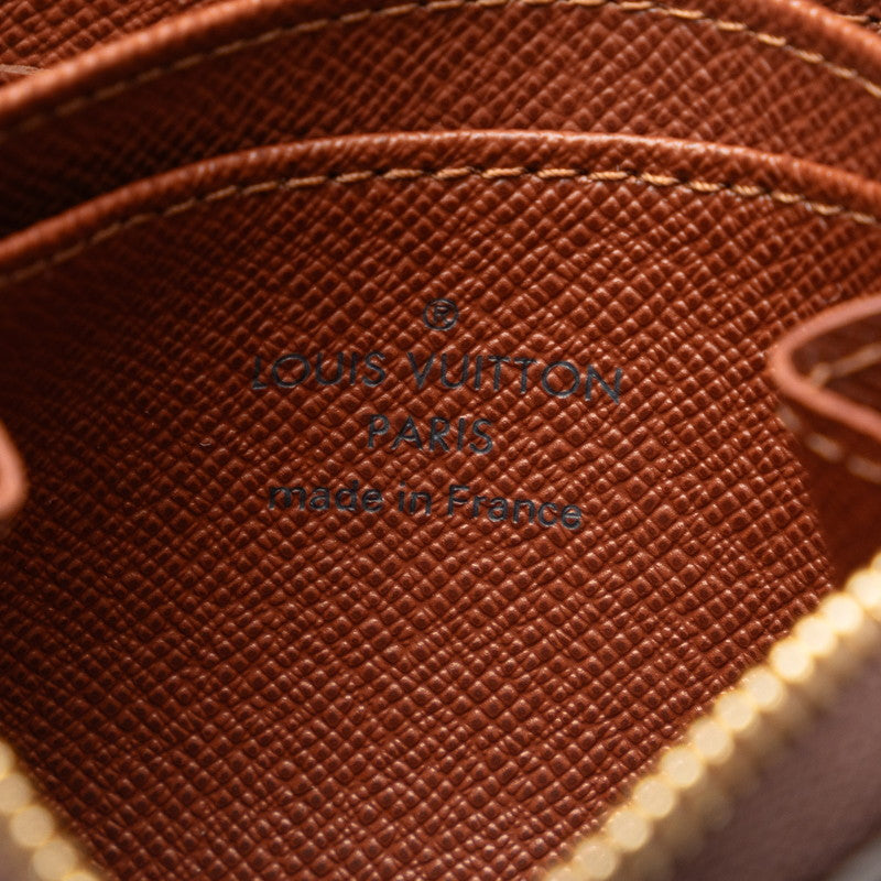 Louis Vuitton Monogram Zippy Coinpass Coincase M60067 Brown PVC Leather  Louis Vuitton