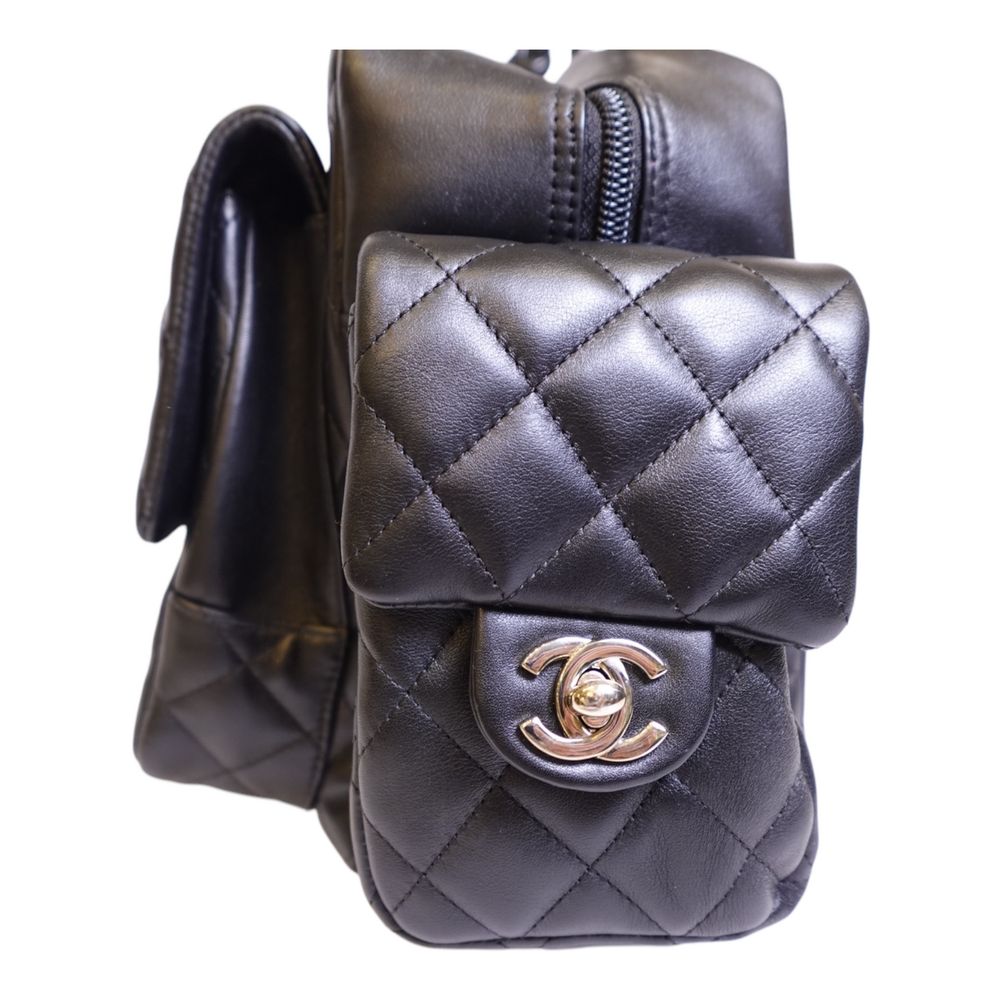 Chanel Cambon Multipocket Reporter Bag