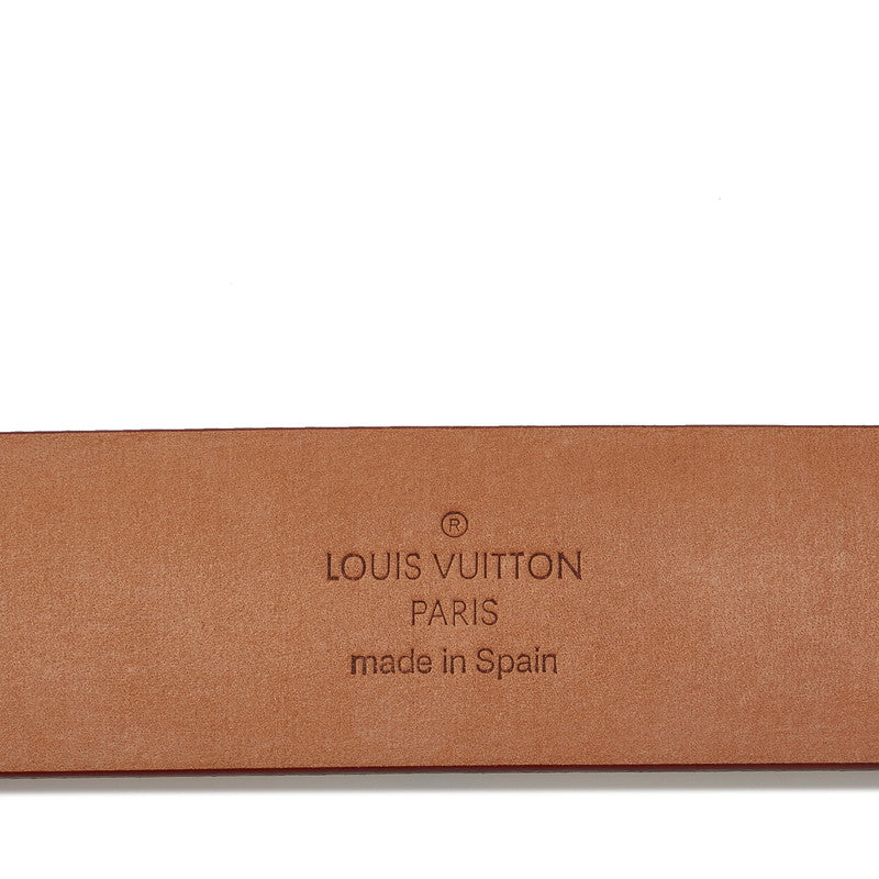 Louis Vuitton Monogram Multicolor Sunshine Belt 80/32 M9270U White PVC Leather  Louis Vuitton