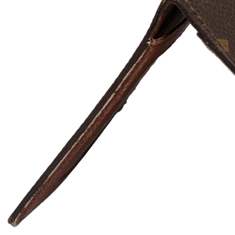 Louis Vuitton Monogram Port 2 Cult Vertical Passcase M60533 Brown PVC Leather  Louis Vuitton