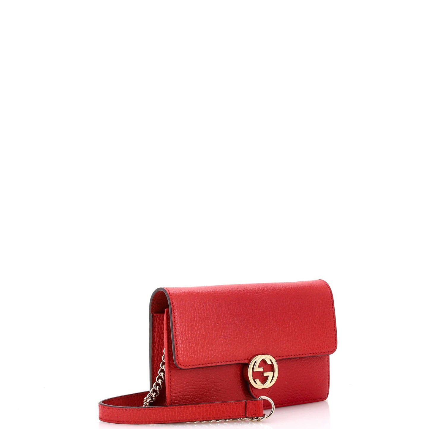Interlocking Wallet on Chain Leather