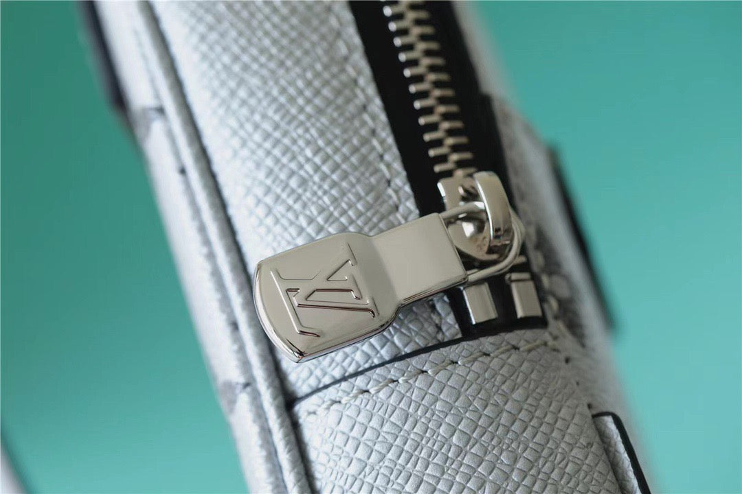 LV Outdoor Sling Bag Taigarama Gunmetal Gray For Men, Bags, Crossbody Bags 8.3in/21cm LVÃ‚Â 