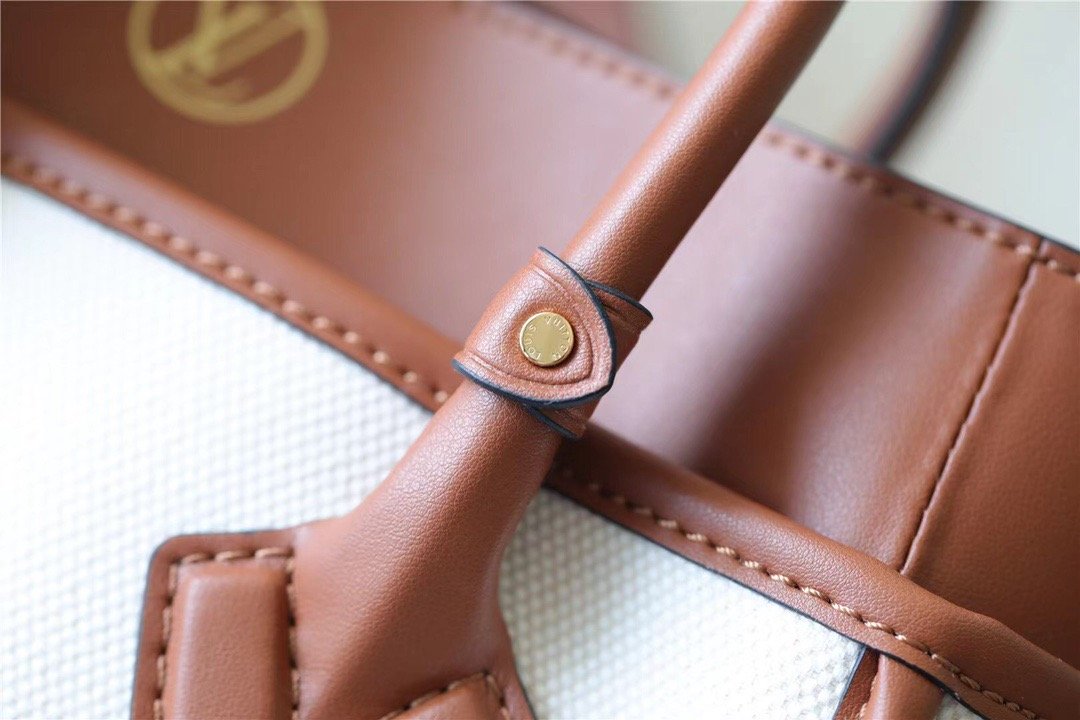LV On My Side PM Bag Monogram GlamIower For Women 25cm/9.8 Inches Caramel Brown LV M59905