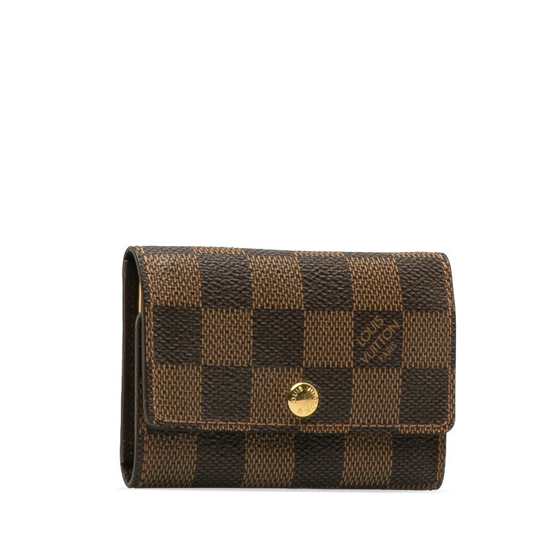 Louis Vuitton Damier Multicle 6 Keycase N62630 Brown PVC Leather  Louis Vuitton