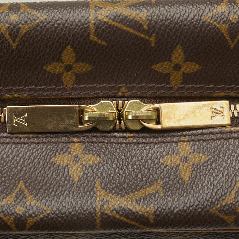 Louis Vuitton Monogram City MM M51182 Brown PVC Leather Lady Louis Vuitton
