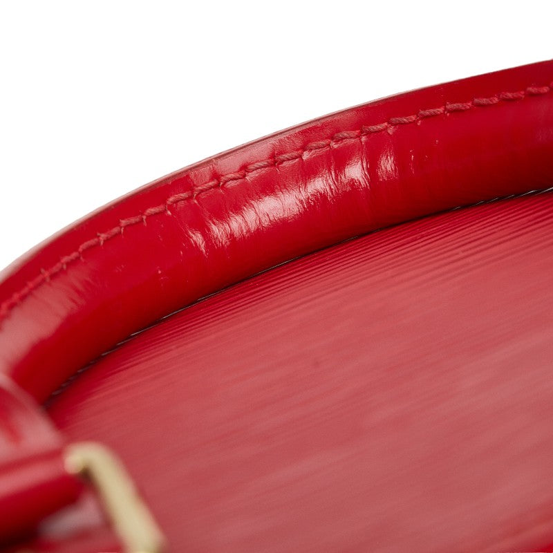 Louis Vuitton Epic Alma Bag Boston Bag M52147 Castilian Red Leather  Louis Vuitton