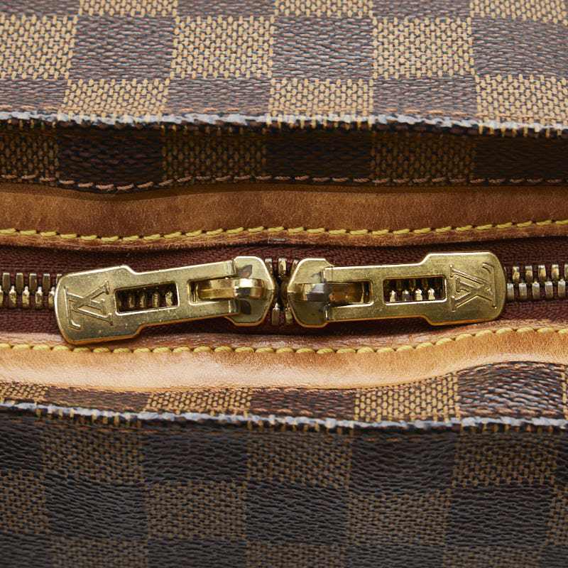 Louis Vuitton Louis Vuitton Damière N99037 Toast Bag PVC/Leather Brown