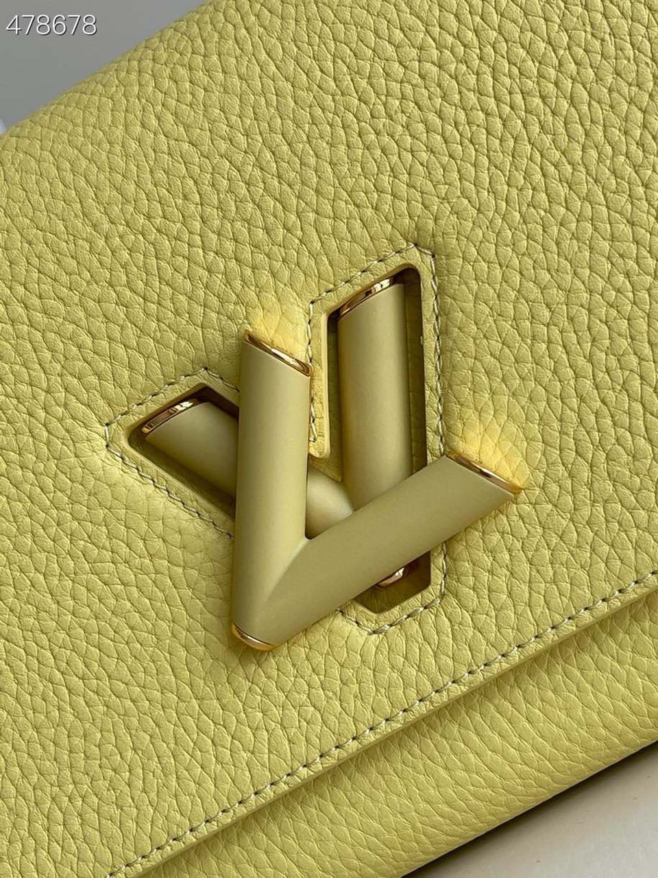 LV Twist MM Ginger Yellow For Women, WomenÃ¢â‚¬â„¢s Handbags, Shoulder And Crossbody Bags 9.1in/23cm LV