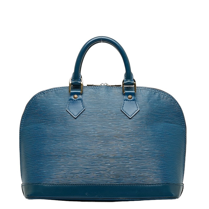 Louis Vuitton Epic Alma Handbag M52145 Trad Blue Leather  Louis Vuitton