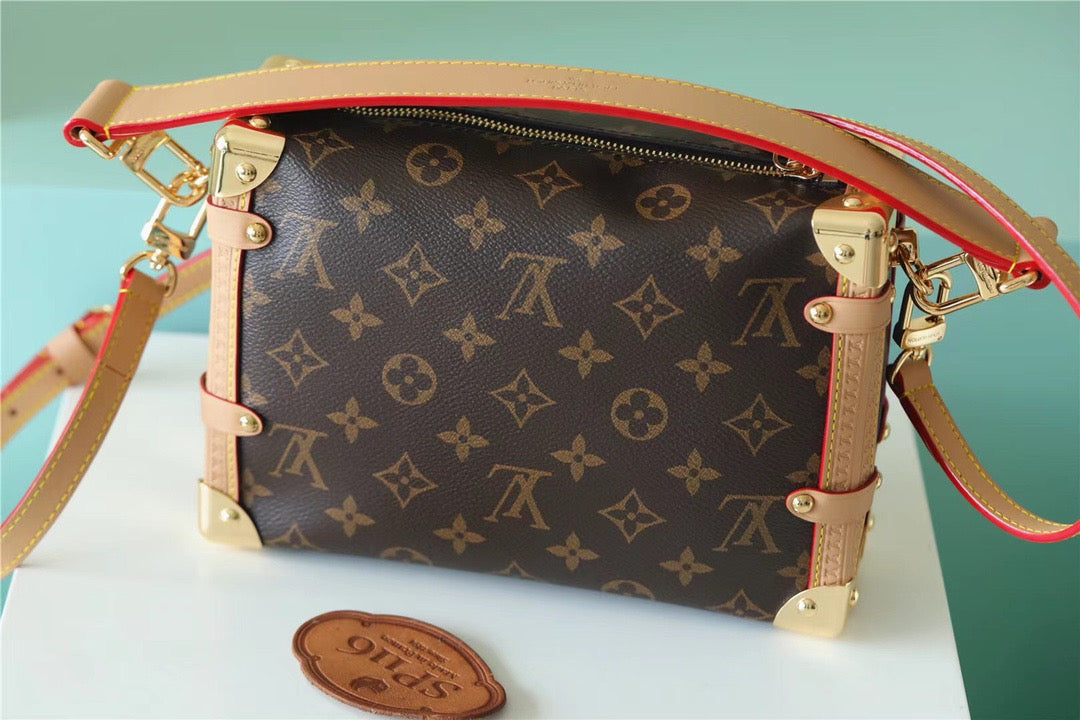LV Side Trunk PMÃ‚Â Monogram Canvas For Women, WomenÃ¢â‚¬â„¢s Bags, Shoulder And Crossbody Bags 8.3in/21cm LVÃ‚Â 