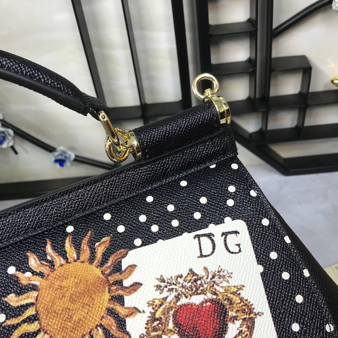 GLAMI 90s Sicily Bag With Logo Print Multicolor For Women 10.2in/26cm GLAMI