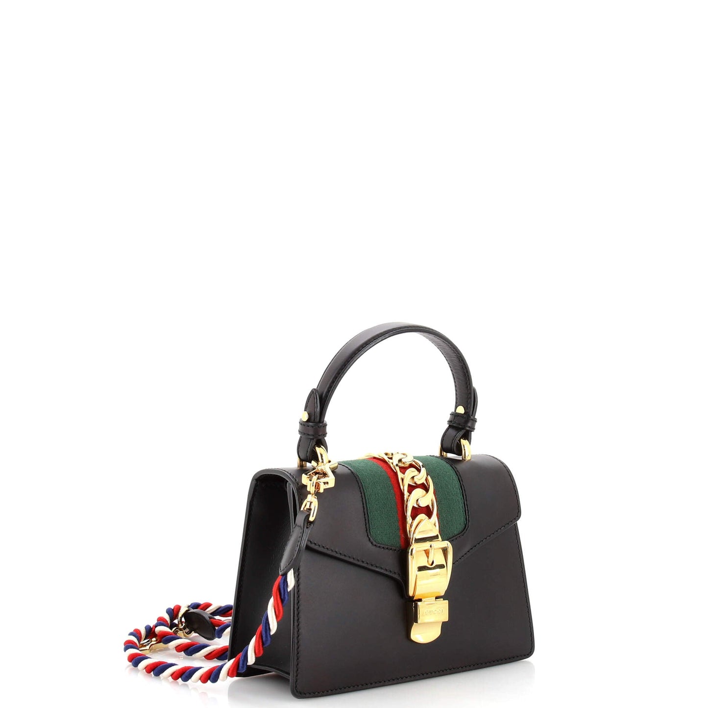 Sylvie Top Handle Bag Leather Mini