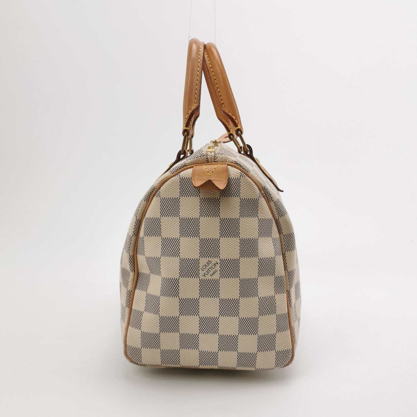 Preloved GLM-Speedy 25 Damier Canvas Boston Bag 250415781149716