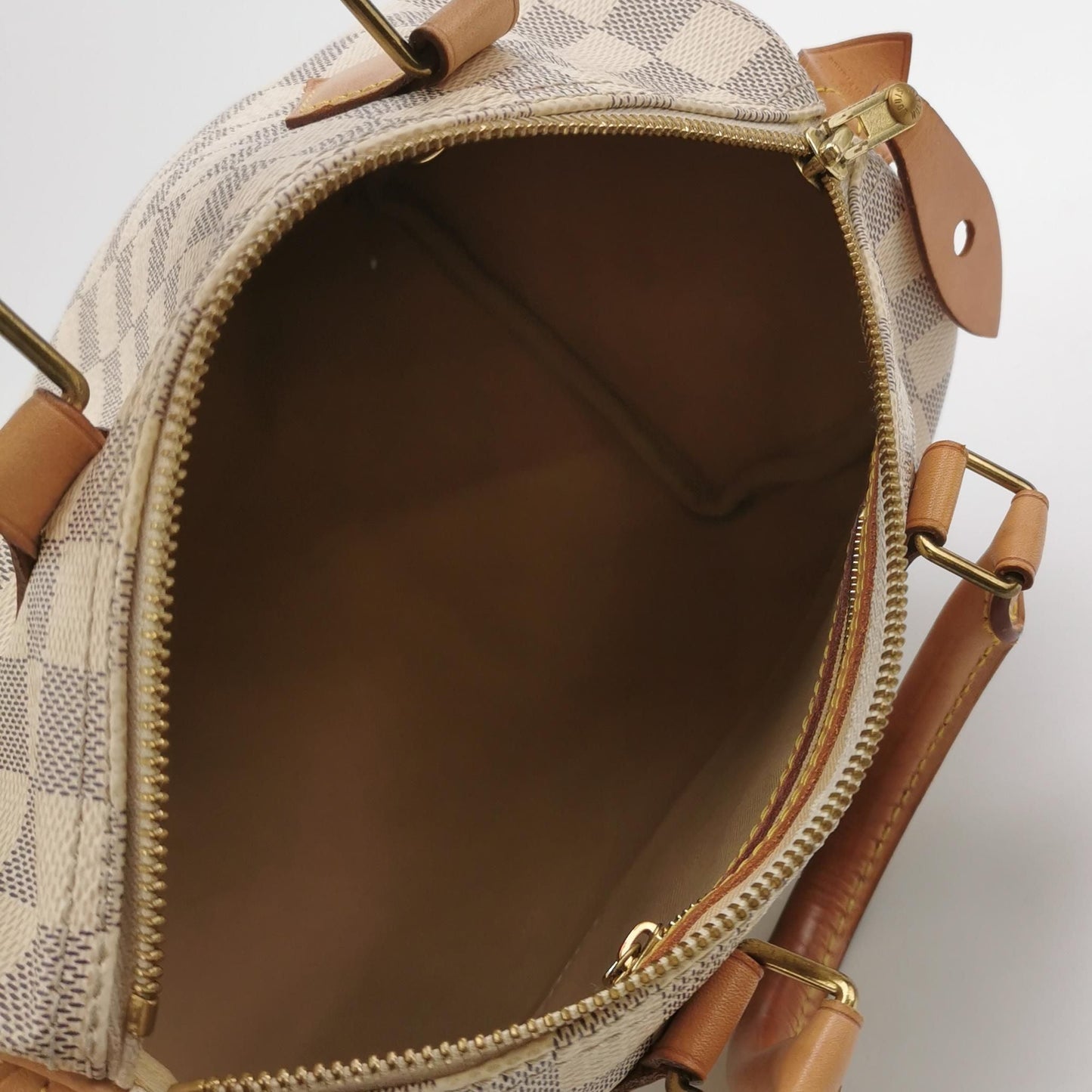 Preloved GLM-Speedy 25 Damier Canvas Boston Bag 250415781149716