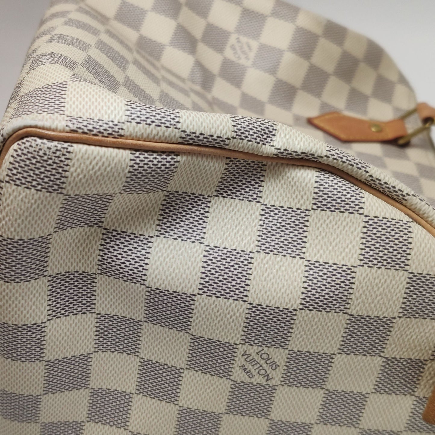 Preloved GLM-Speedy 25 Damier Canvas Boston Bag 250415781149716