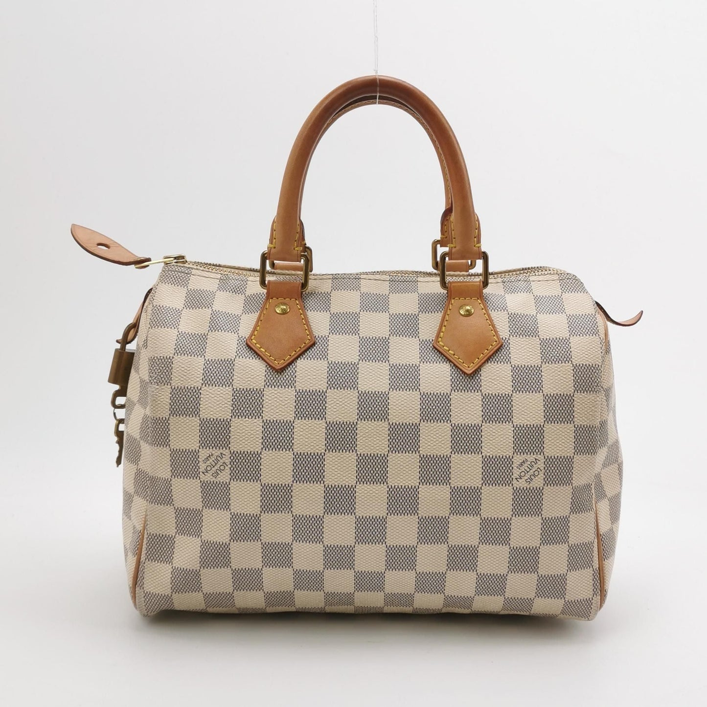 Preloved GLM-Speedy 25 Damier Canvas Boston Bag 250415781149716