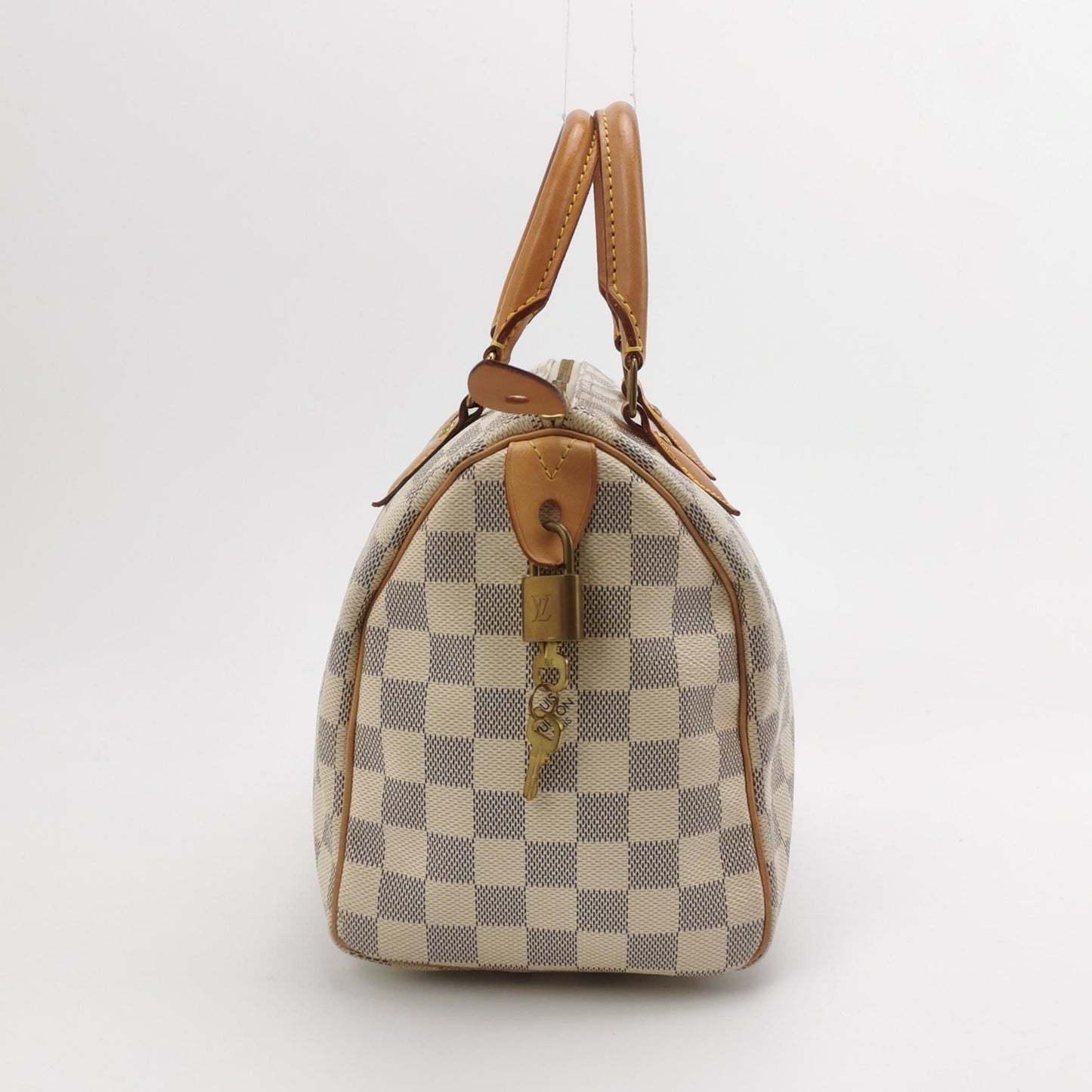 Preloved GLM-Speedy 25 Damier Canvas Boston Bag 250415781149716