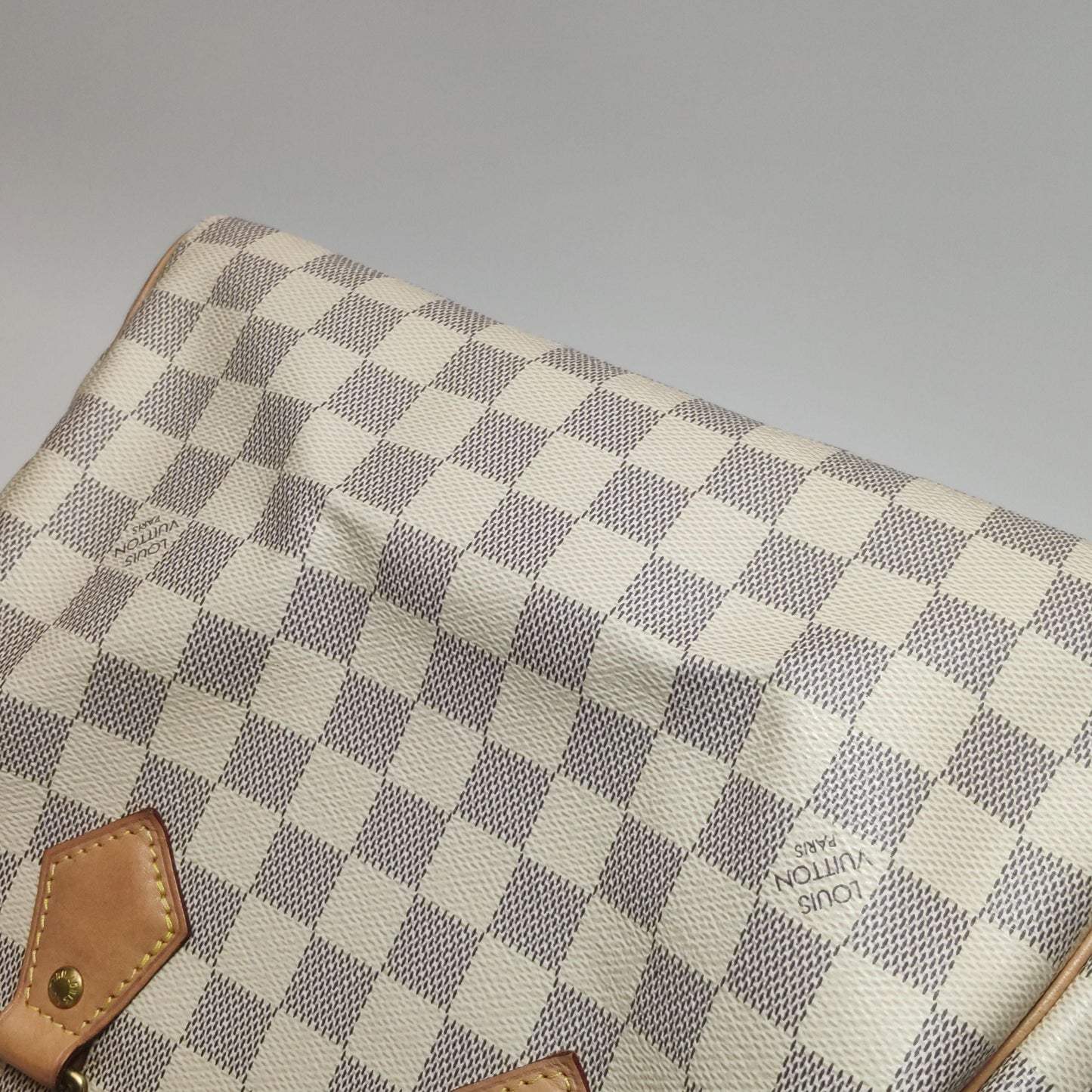 Preloved GLM-Speedy 25 Damier Canvas Boston Bag 250415781149716