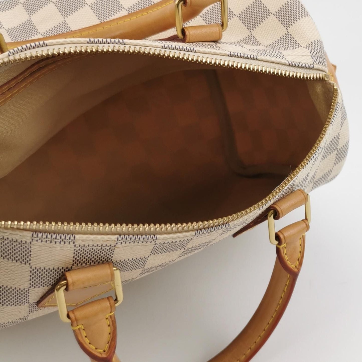 Preloved GLM-Speedy 25 Damier Canvas Boston Bag 250517781196411