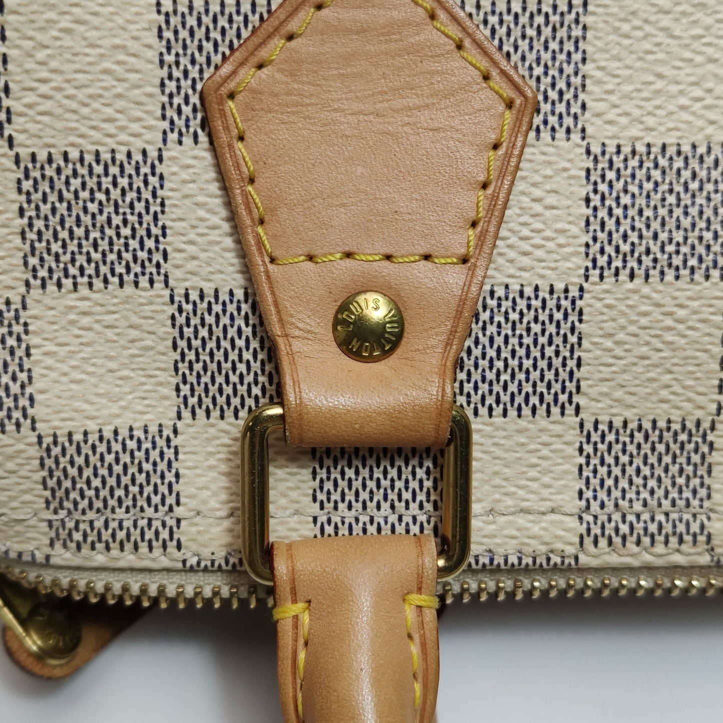 Preloved GLM-Speedy 25 Damier Canvas Boston Bag 250517781196411