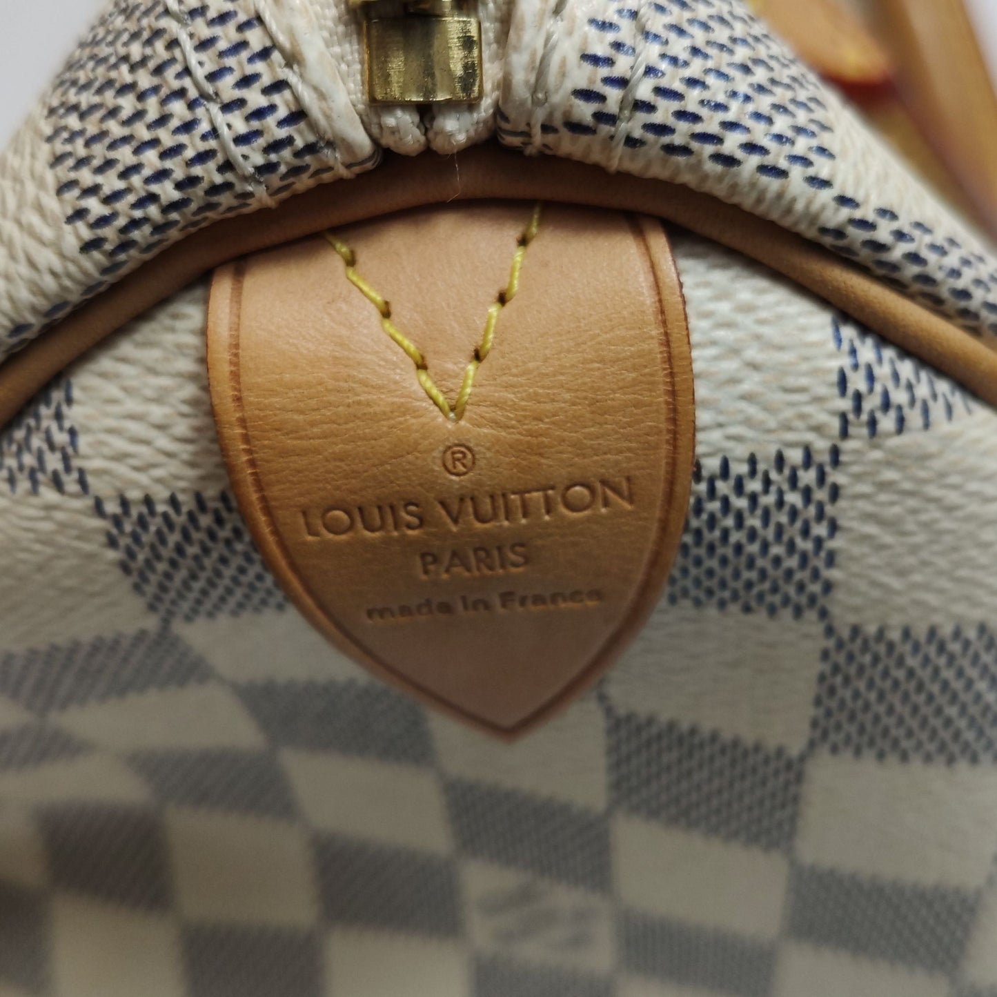 Preloved GLM-Speedy 25 Damier Canvas Boston Bag 250517781196411