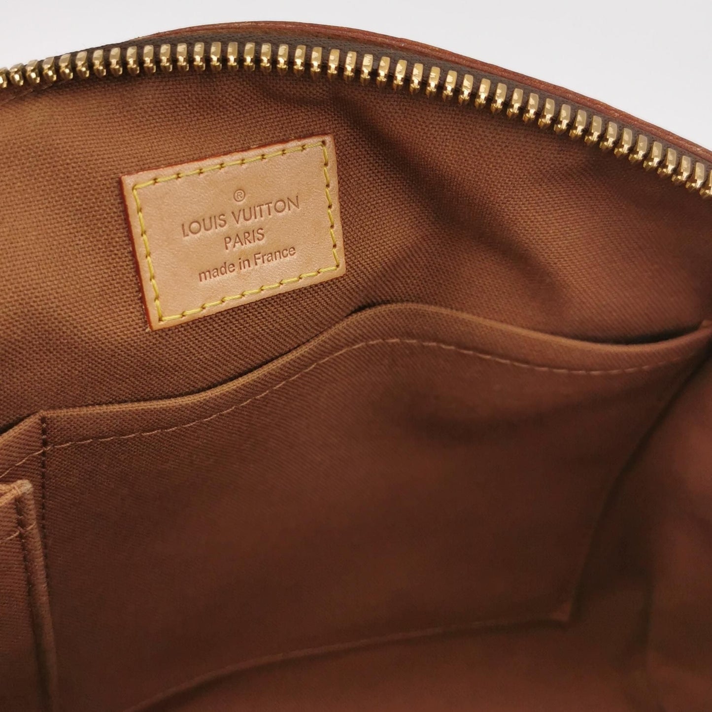 Preloved GLM-Tivoli PM Monogram Canvas Pleated Handbag 250516781195051