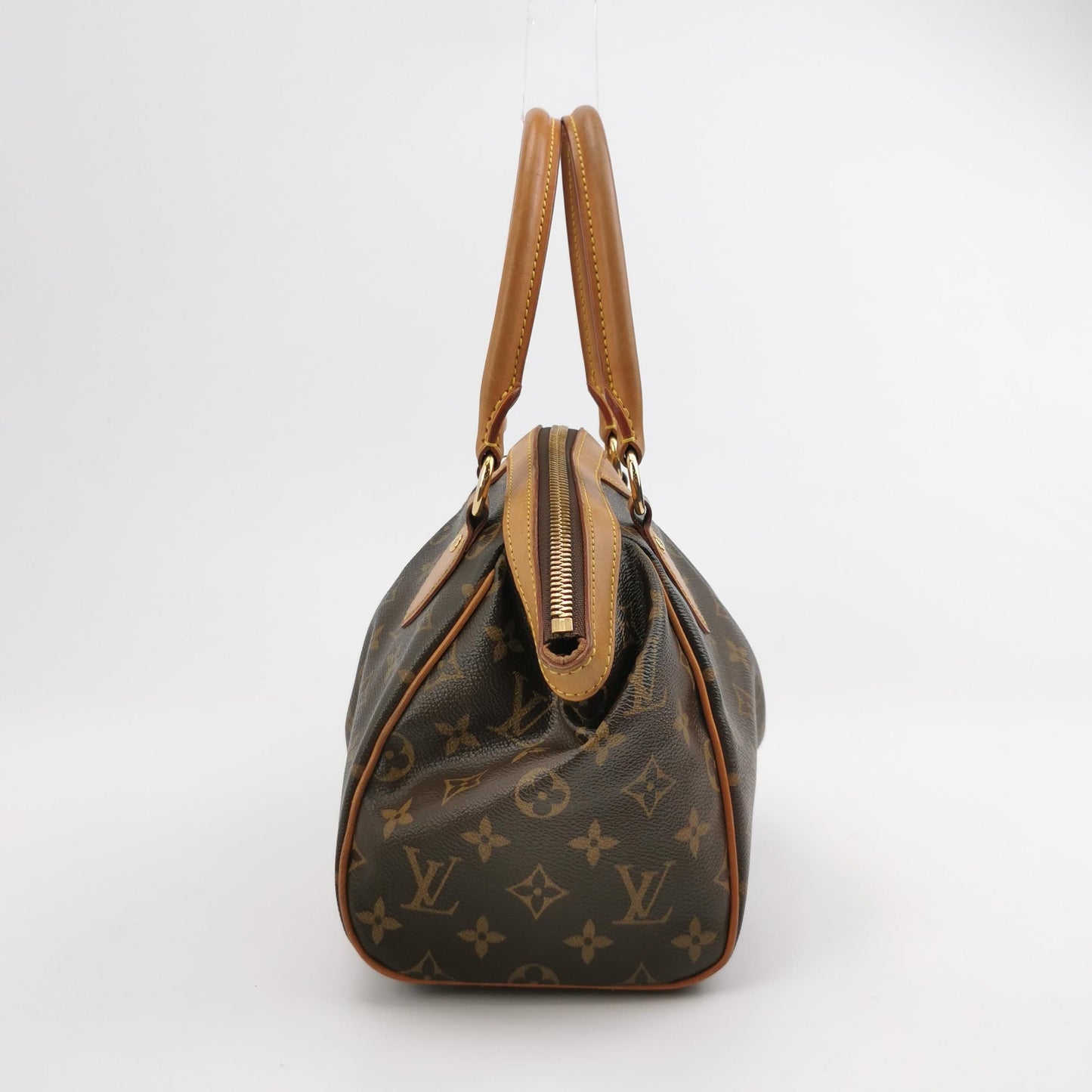 Preloved GLM-Tivoli PM Monogram Canvas Pleated Handbag 250516781195051
