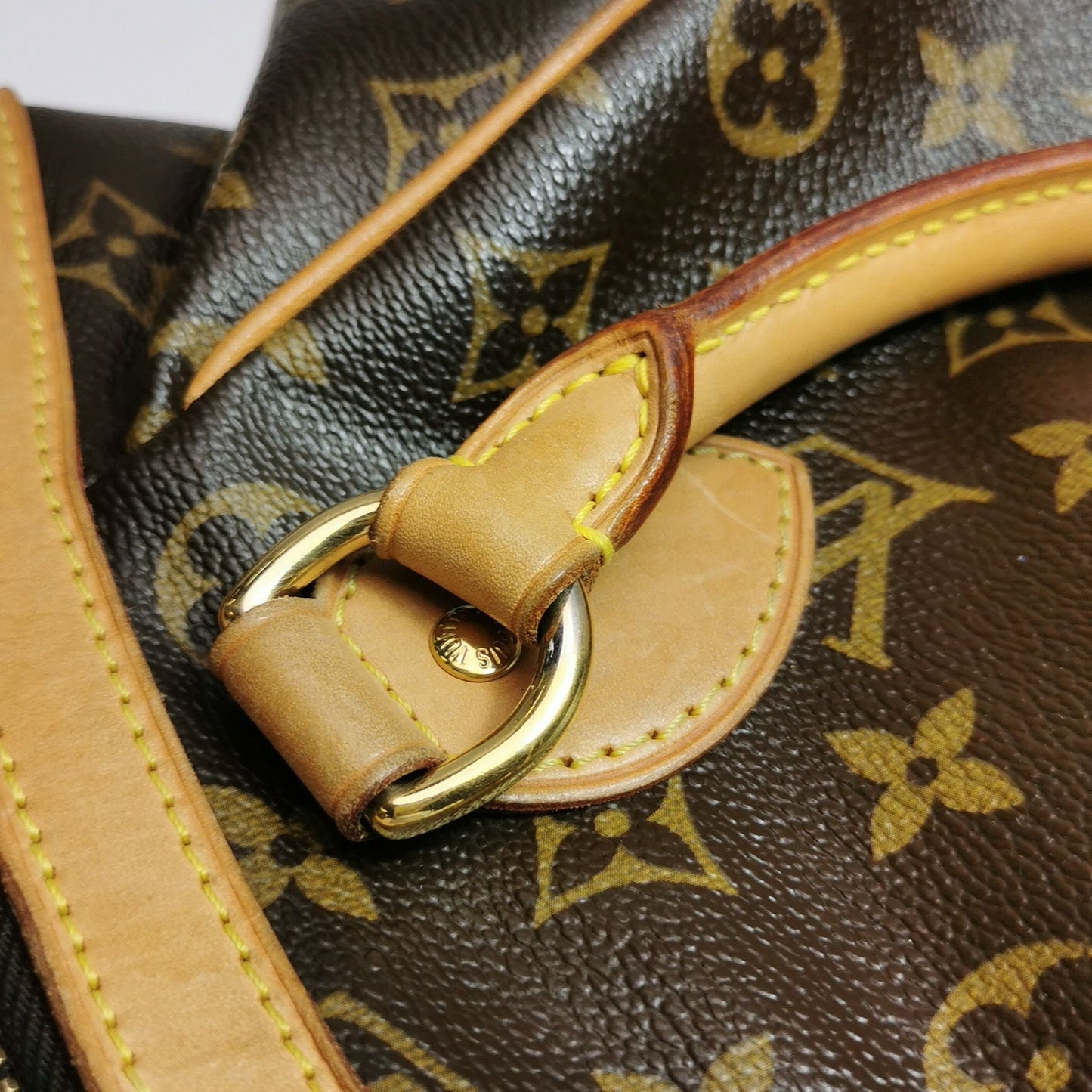 Preloved GLM-Tivoli PM Monogram Canvas Pleated Handbag 250516781195051