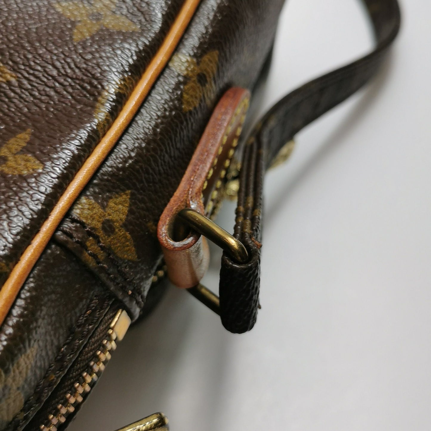 Preloved GLM-Danube Camera Bag Monogram Print  Crossbody Bag 250511781188407