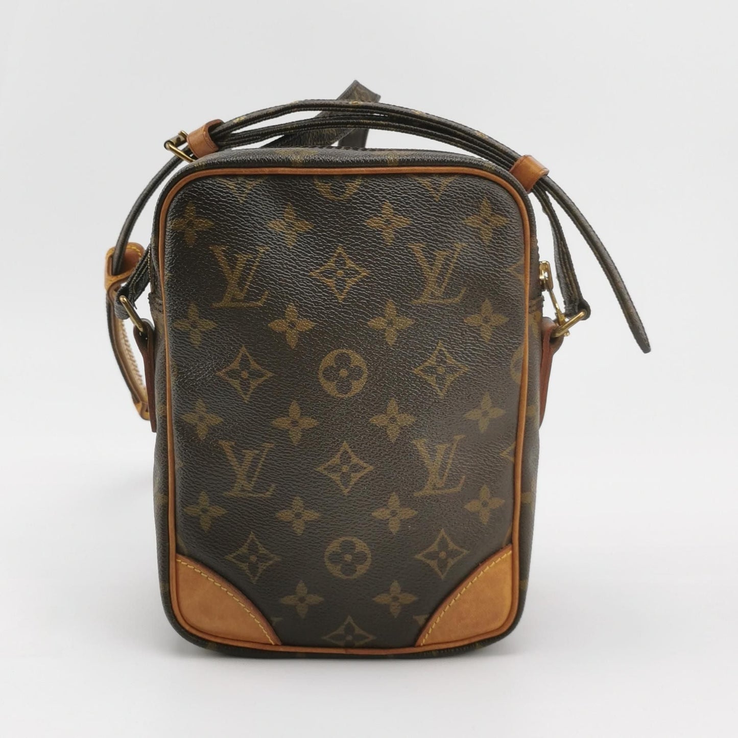 Preloved GLM-Danube Camera Bag Monogram Print  Crossbody Bag 250511781188407