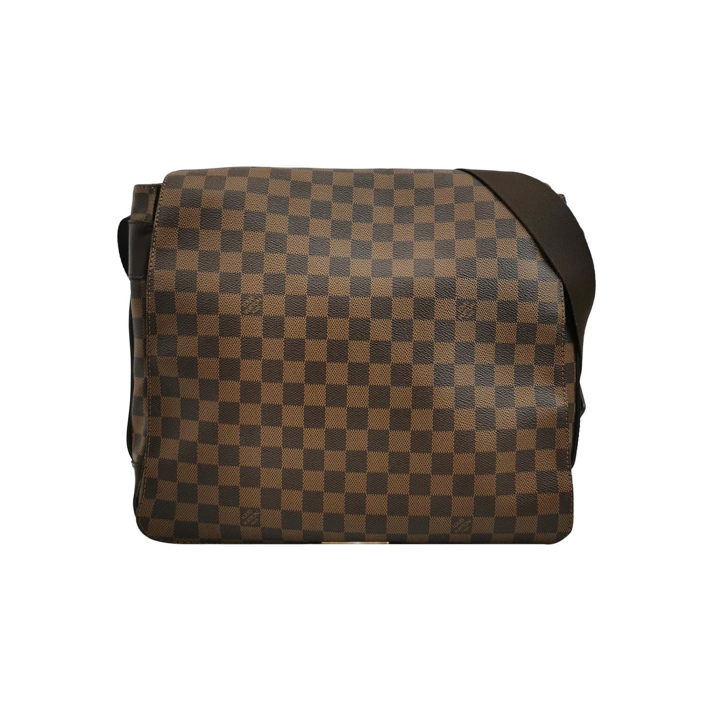 Preloved GLM-Bastille Leather Checkerboard Shoulder Bag 250513781190426