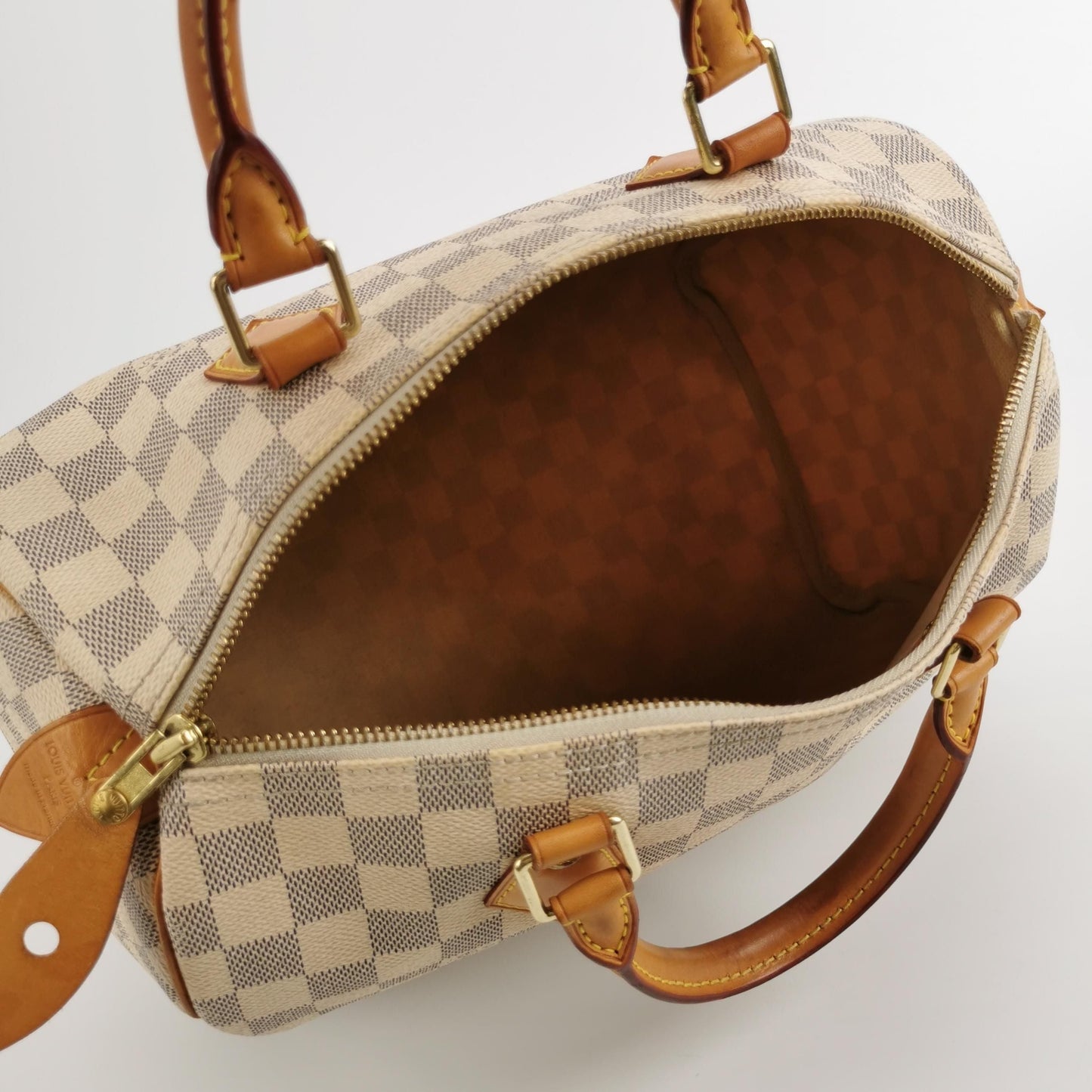 Preloved GLM-Speedy 30 Damier Ebene Boston Bag 250517781196243