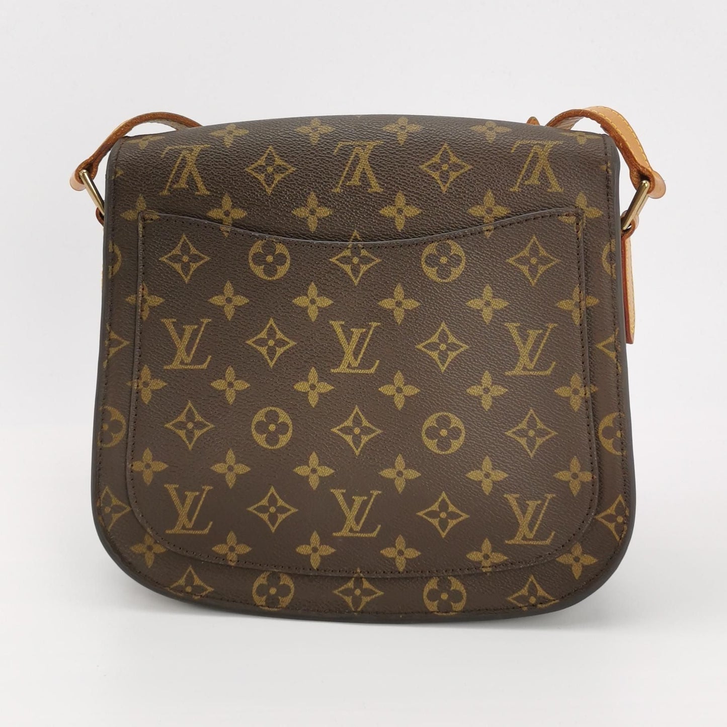 Preloved GLM-Saint Cloud Large Monogram Canvas Buckle  Crossbody Bag 057851500767