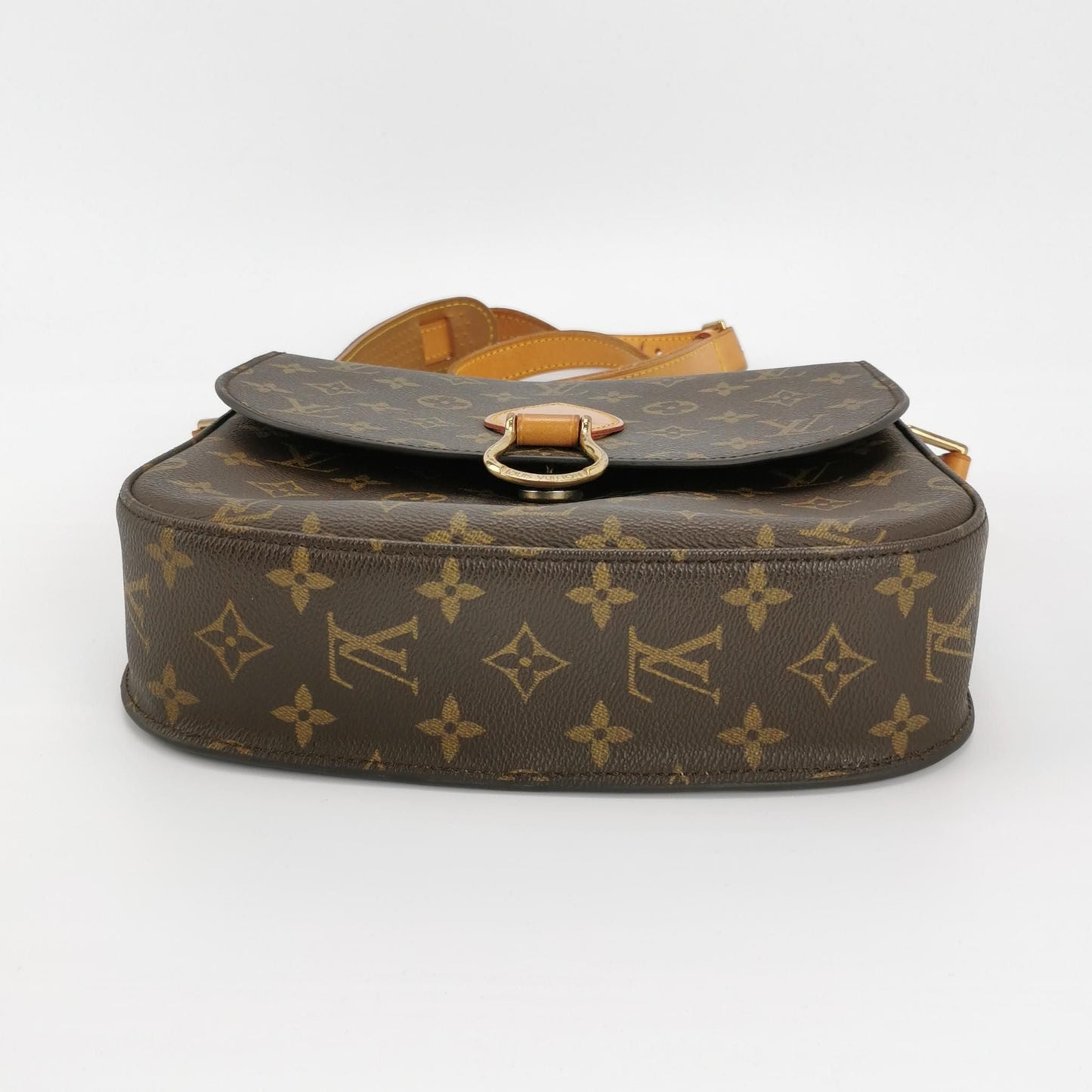 Preloved GLM-Saint Cloud Large Monogram Canvas Buckle  Crossbody Bag 057851500767