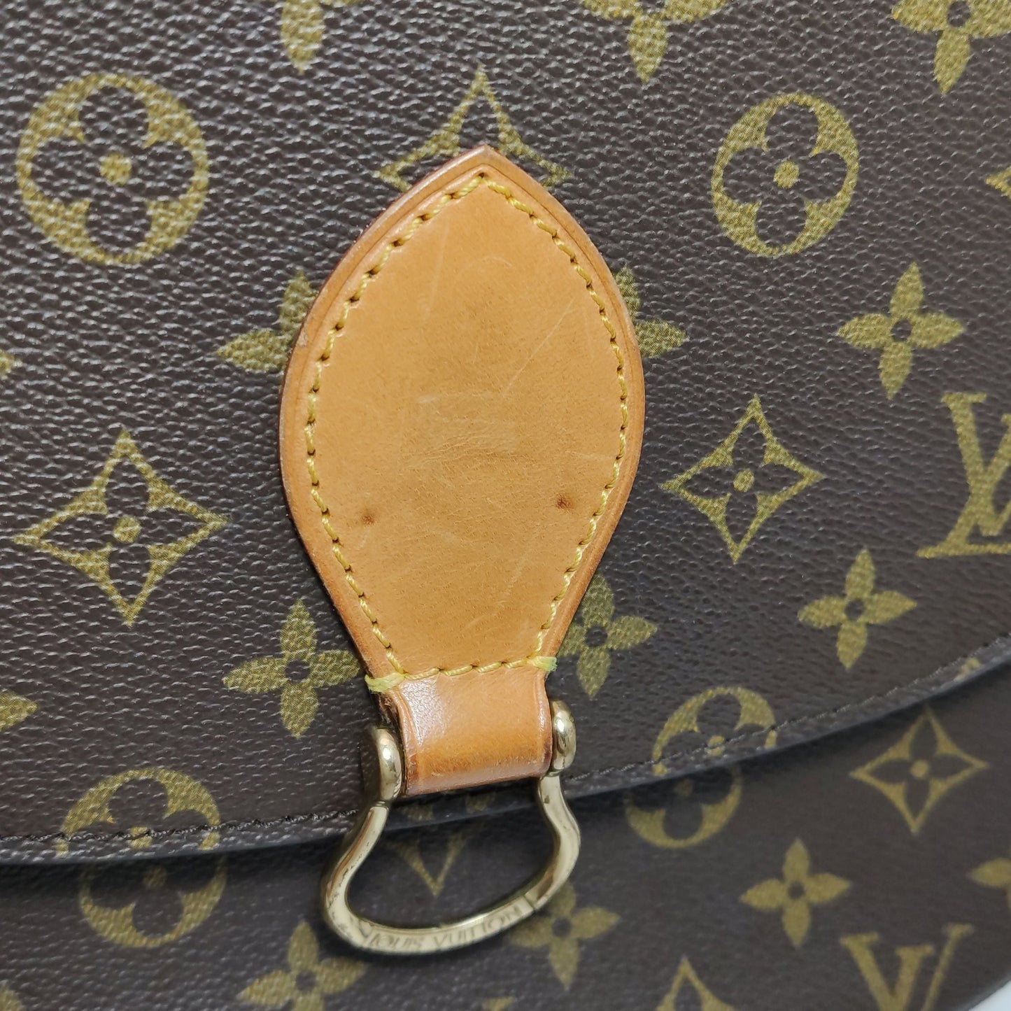 Preloved GLM-Saint Cloud Large Monogram Canvas Buckle  Crossbody Bag 057851500767