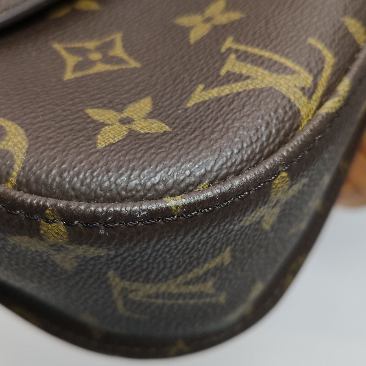 Preloved GLM-Saint Cloud Large Monogram Canvas Buckle  Crossbody Bag 057851500767