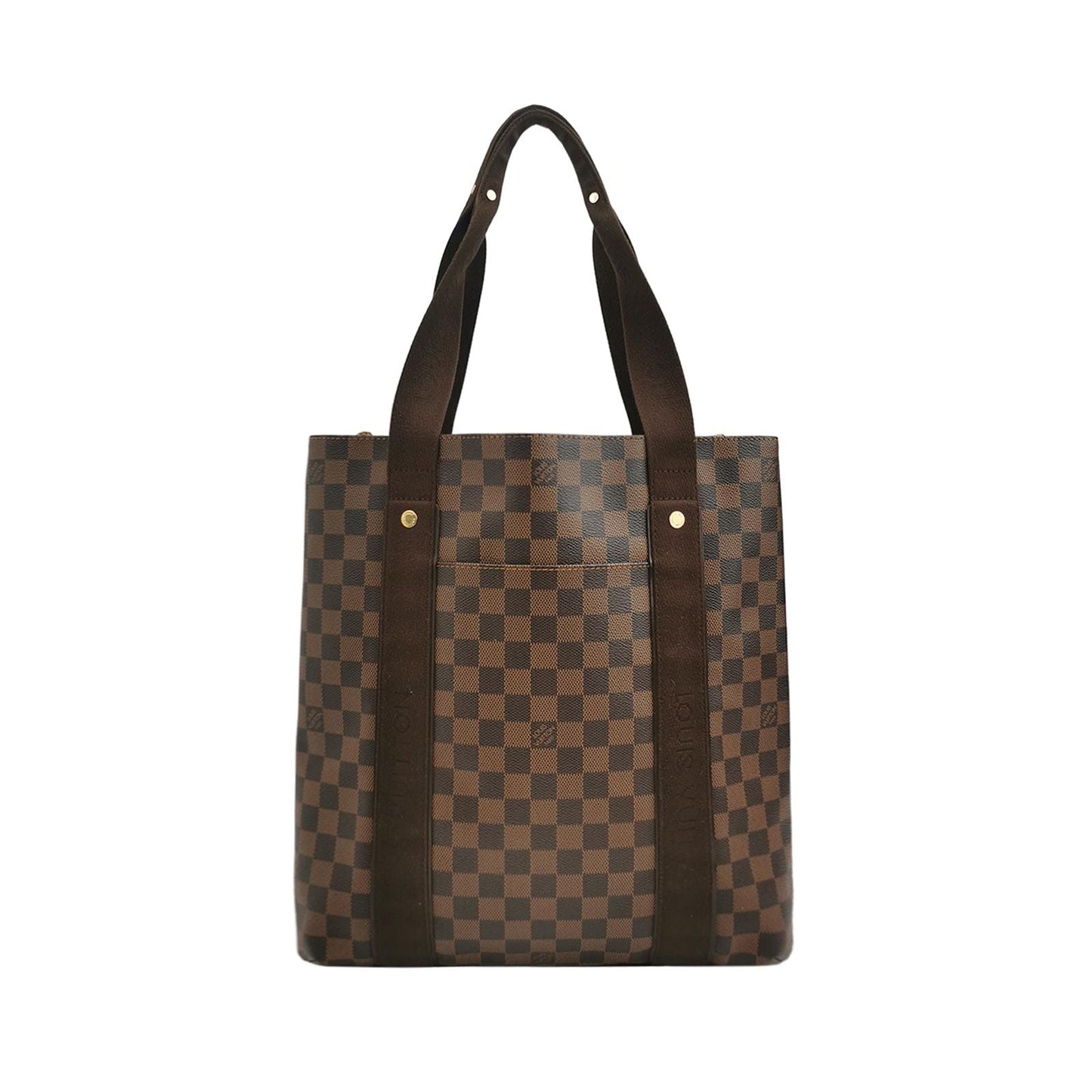 Preloved GLM-Cabas Beaubourg Checkerboard Shoulder Bag 250513781191353