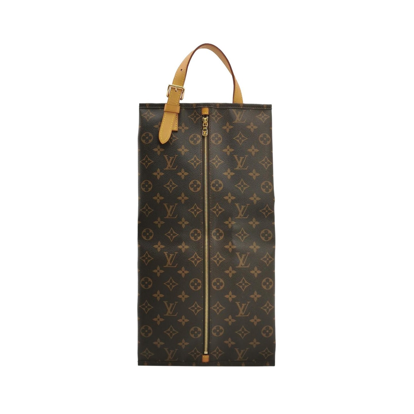Preloved GLM-Shoe Case Monogram Print Handbag 250512781189460