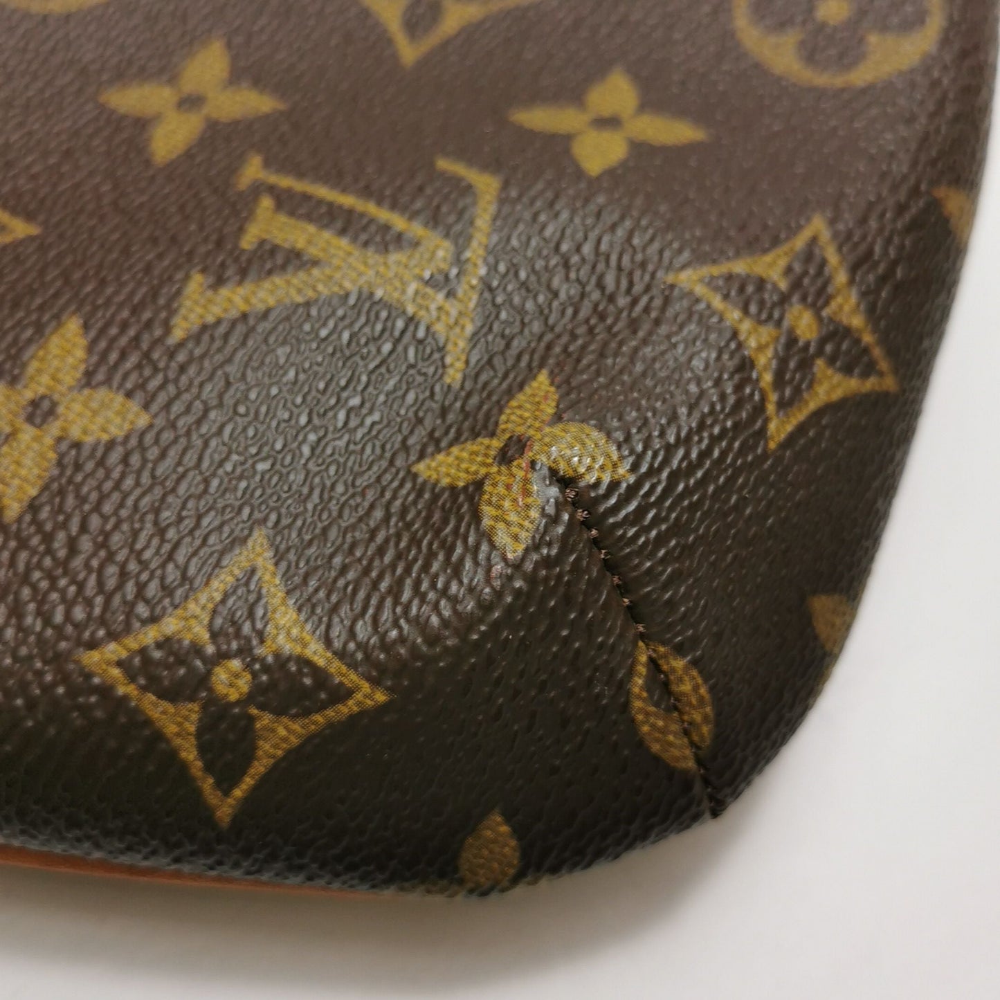 Preloved GLM-Musette Wangfei Bag Small Monogram Print Flap  Shoulder Bag 250430781172584