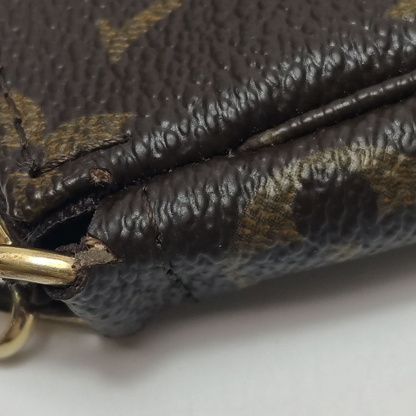 Preloved GLM-AGLM-essories Mahjong Bag Large Monogram Print Handbag 250513781190291