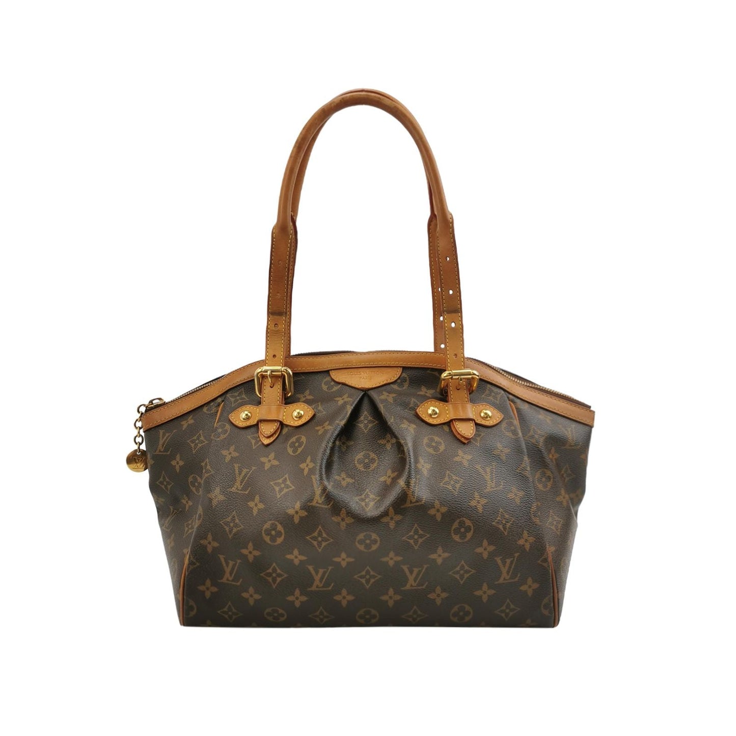 Preloved GLM-Tivoli GM Monogram Canvas Pleated Shoulder Bag 250513781190657