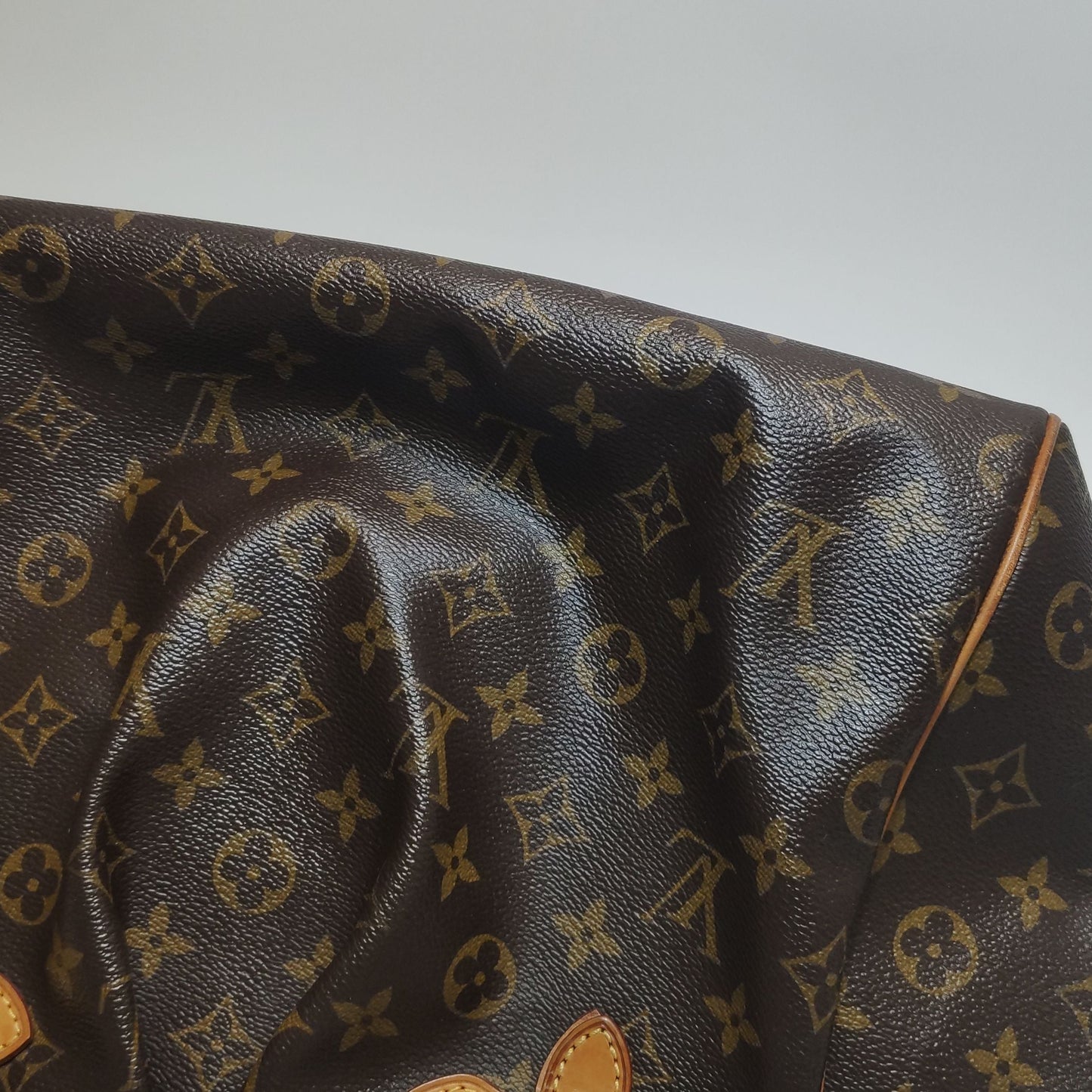 Preloved GLM-Tivoli GM Monogram Canvas Pleated Shoulder Bag 250513781190657