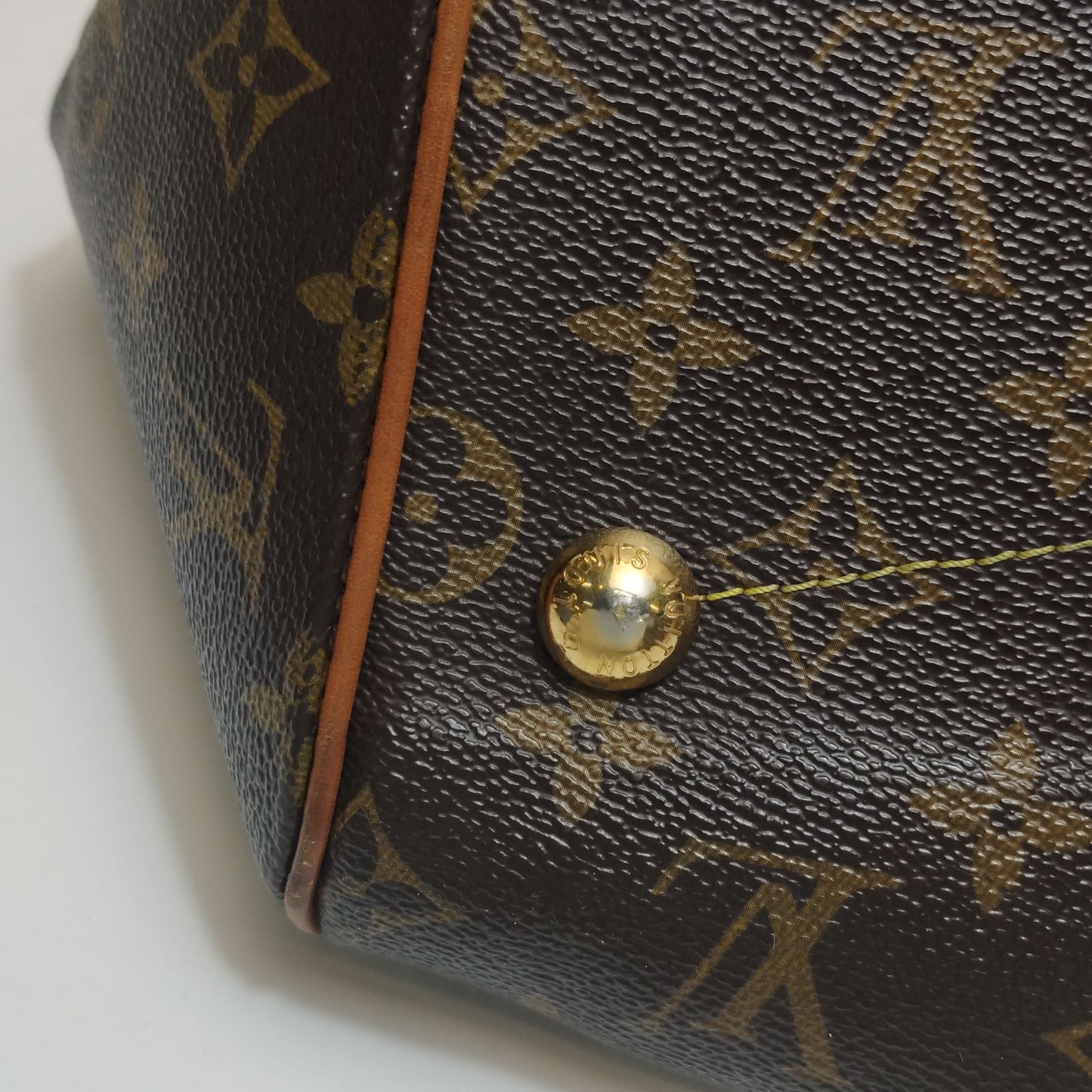 Preloved GLM-Tivoli GM Monogram Canvas Pleated Shoulder Bag 250513781190657